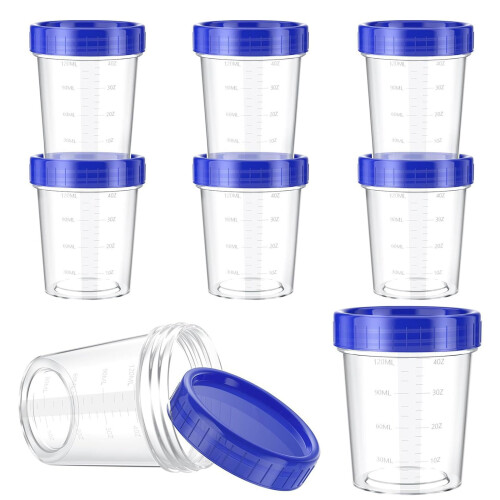 4 oz Leak-Proof Dressing Container with Screw Lid 1