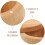 Ceramic Spice Jar with Bamboo Lid, Khaki, 3.5 in 5