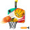 Kid Height Adjustable Wall-Mounted Basketball Hoop 1