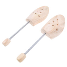 Tendeur de chaussures en bois de cèdre avec ressort spiralé (2 pièces)