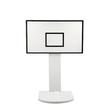 Mülleimerhalter aus Holz in Basketballform – 1 Stück