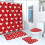 YingYouFu Valentine's Day 4-Piece Bathroom Set 1