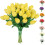 30pcs Real-Touch Artificial Tulips Lavender Purple 34cm 1