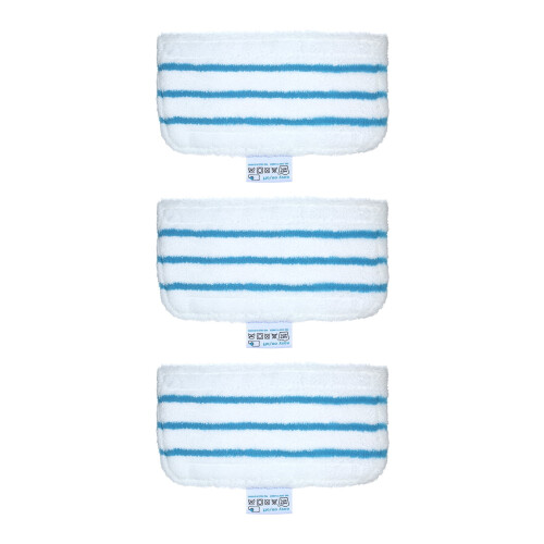 Mikrofibermoppputer til Cecotec Conga3490/4090 (3-pakning)