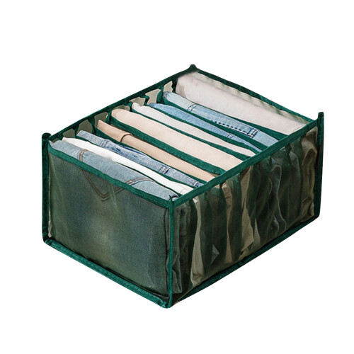Storage Bin with Handle – Mesh Compartment Drawer, 30 x