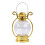 Goldene LED-Laterne mit flackerndem Licht, 12,6 cm 1