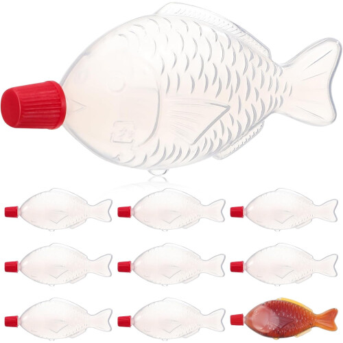 8ml Mini Squeeze Bottles – 100 Pack, Leak-Proof Plastic