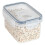 Clear Airtight Plastic Storage Jars Set – 5 Sizes 1