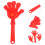 Rote ABS-Handklappern – 10er-Pack 1