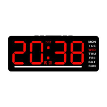 Réveil numérique LED avec affichage de la date et de la température