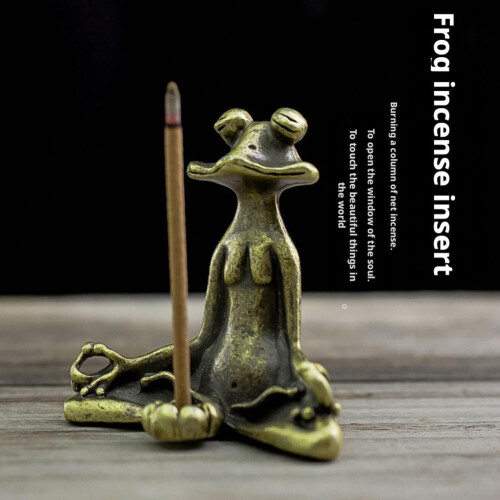Frog Candle Holder, Metal, 5.5 x 5 cm 2