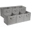 Cube Organizer opbevaringsbeholdere med håndtag, 6-pak 4