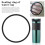 Gummipakninger til Contigo Snapseal Byron krus, 6 stk. 2