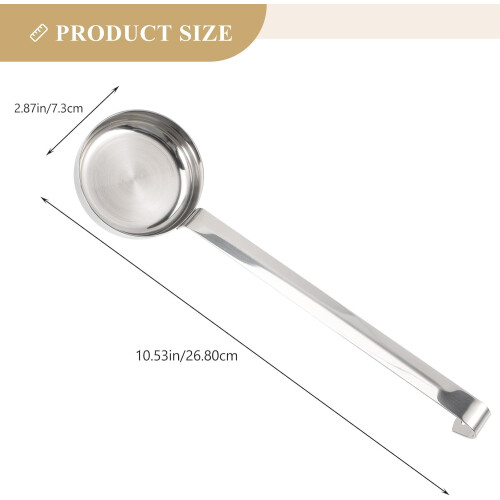 Stainless Steel Pizza Sauce Spreader Spoon 1