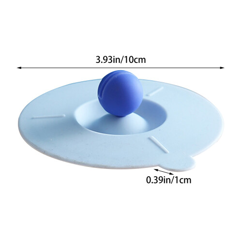 Silicone Cup Lid – Food-Grade, Leakproof, 10 cm 2