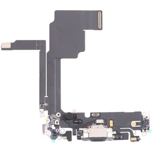 Originales iPhone 15 Pro Ladeanschluss-Flexkabel - Schwarz