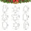 Weihnachtsplätzchenausstecher-Set, 9-teilig, Edelstahl 3