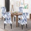 Stretch Dining Chair Covers Set of 4 – Polyester-Spandex, 2