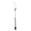 Stainless Steel BBQ Fork 29.5 cm Silver 1 Pack 4
