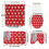 YingYouFu Valentine's Day 4-Piece Bathroom Set 3