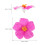 Artificial Hibiscus Flowers Rosy 10 pcs 5