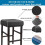 Rectangle Bar Stool Covers Set of 2 – Stretch Slipcover 3
