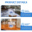 4-Piece Clear Square Plastic Storage Box Set 2