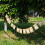 JUST MARRIED Burlap Wedding Banner 4m 5