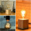 A19 Edison Bulbs Amber Warm Glow Dimmable E26 6 Pack 4