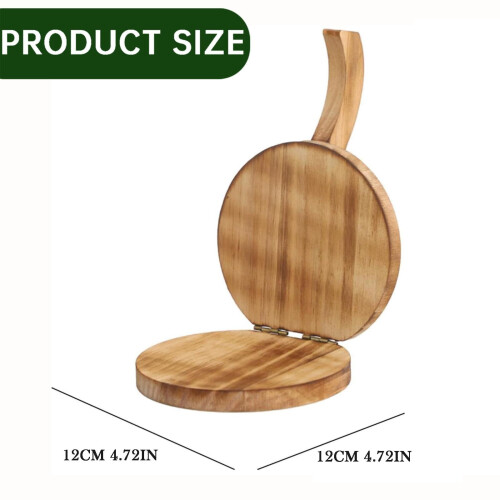 Pressa in legno per ravioli e tortilla (1 pezzo) 2