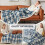 Navy Blue Plaid Sherpa Throw Blanket 60" x 80" 4
