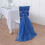 Royal Blue Chiffon Chair Sashes 10 Pack 2