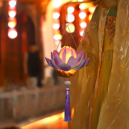 Ancient-Style Lotus Lantern Kit for Home Use 2