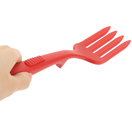Silikon-Kochgabel – Rot, 29,5 cm 2