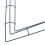Hjerteformet jernkransramme 30 cm 3