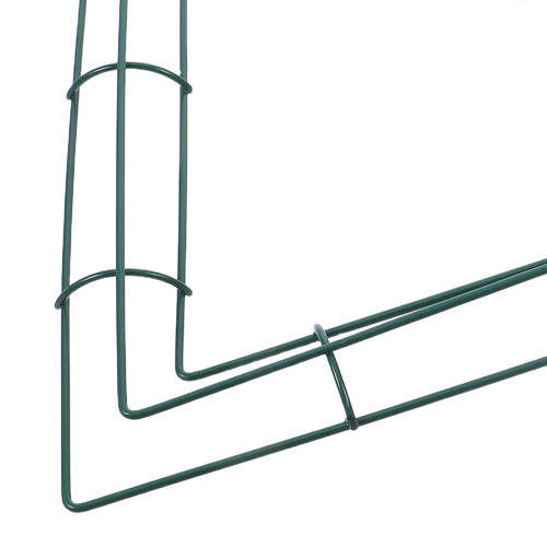 Hjerteformet jernkransramme 30 cm 2
