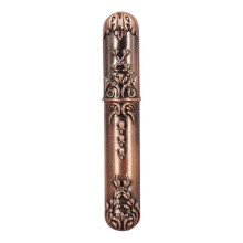 Retro-Nadeletui, tragbar, Metall-Nadel-Organizer,-Bronze