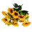Artificial Sunflower Bouquet – Silk Yellow Flowers, 1