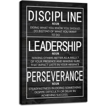 Inspirational Canvas Wall Art 12x18in Ready to Hang