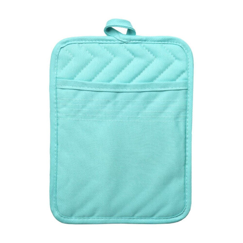 Cotton Pot Holders with Pocket – Heat-Resistant, Machine