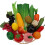 Set di 18 pezzi di frutta e verdura artificiale realistica 1