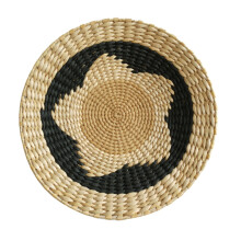 Sunxin Boho Fali Kosár Rattan Kerek 30 cm