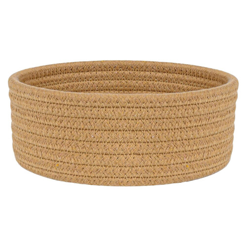 Mini Cotton Rope Basket – Oval Storage Bin (3 Sizes)