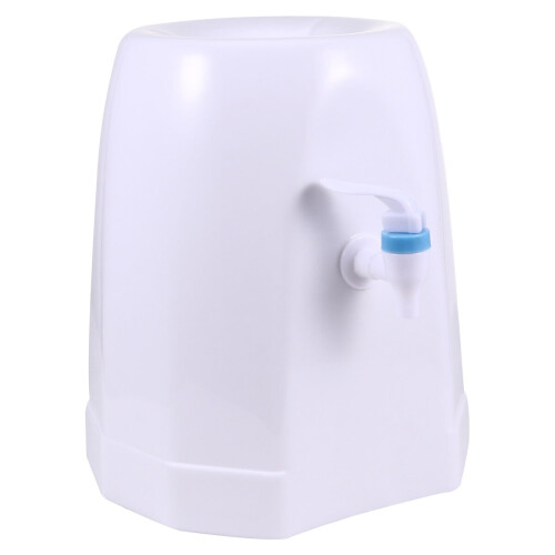 Witte plastic draagbare waterdispenser voor thuis
