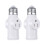 Adapter gniazda żarówki E26/E27 do bagnetu 2 szt. 1