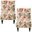 2 Pack Armless Chair Covers - Stretchy Polyester Slipcovers 1