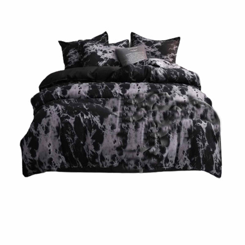 Ensemble de lit Black Friday, couleur sable uni, 3 pièces, lavable en machine 1