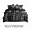 Ensemble de lit Black Friday, couleur sable uni, 3 pièces, lavable en machine 3