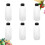 6-Pack PET Beverage Bottles with Black Screw Lids 3