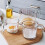 Cupán Tomhais Gloine Borosilicate 1000ml 4